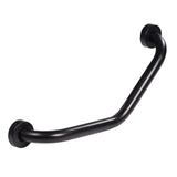 Stainless Steel Curved Shower Tub Safety Grab Bar Towel Rack Wall Mounted Bathroom Handrail - Extra Image