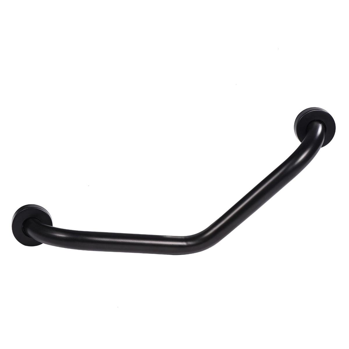 Stainless Steel Curved Shower Tub Safety Grab Bar Towel Rack Wall Mounted Bathroom Handrail