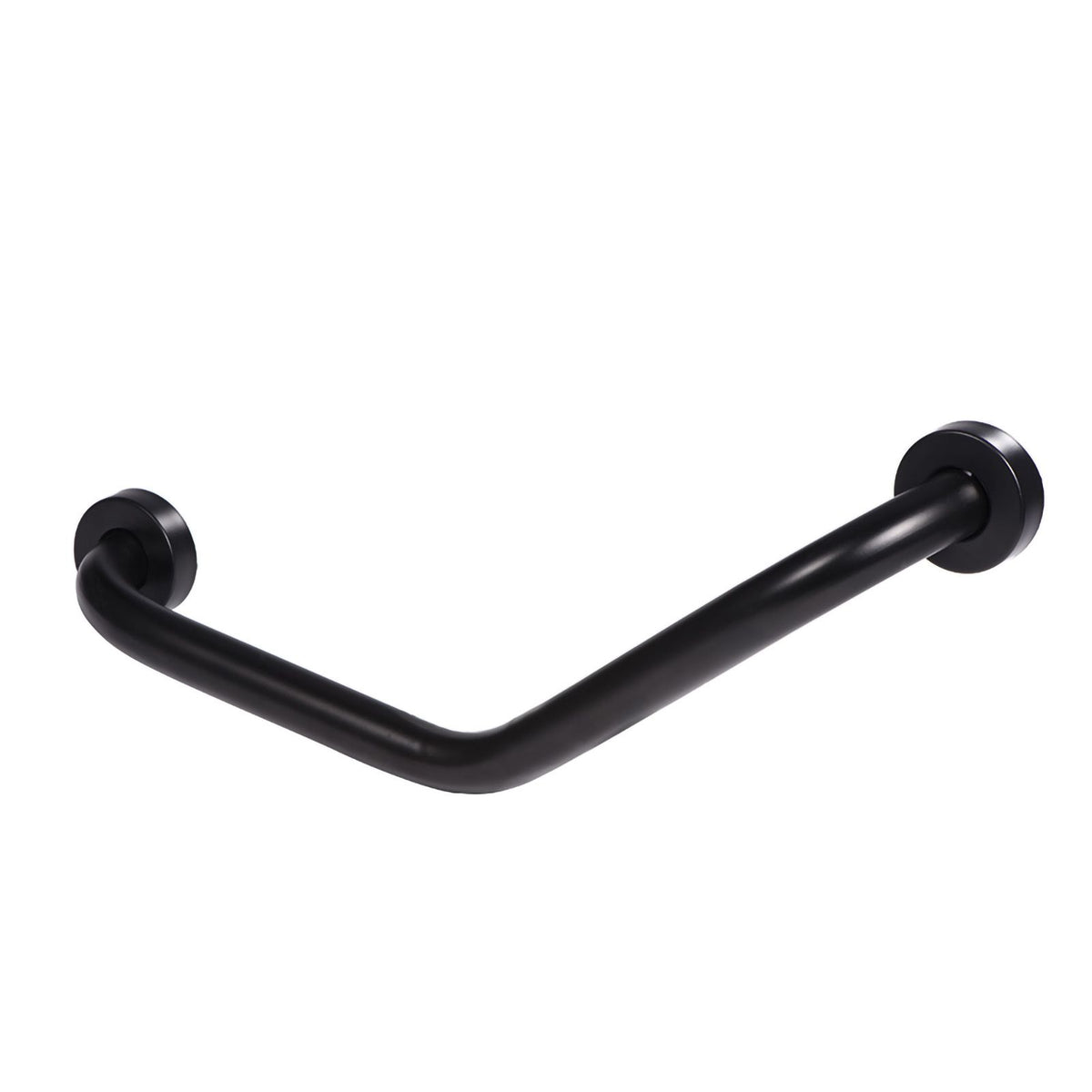 Stainless Steel Curved Shower Tub Safety Grab Bar Towel Rack Wall Mounted Bathroom Handrail