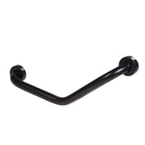 Stainless Steel Curved Shower Tub Safety Grab Bar Towel Rack Wall Mounted Bathroom Handrail - Extra Image