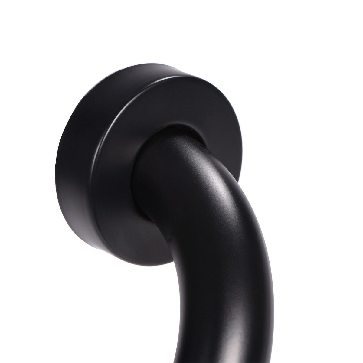Stainless Steel Curved Shower Tub Safety Grab Bar Towel Rack Wall Mounted Bathroom Handrail