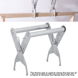 Stainless Steel Beekeeping Equip Bee Frame Holder Lifter Capture Grip Tool - Side View
