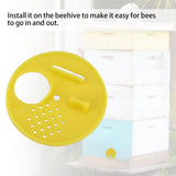 12pcs Plastic Round Beehives Nest Door Vent Beehive Beekeeping Tools