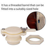 Nylon Honey Beekeeping Bottling Gate Valve Honey Extractor Honey Tap - Top-Down View