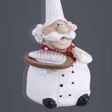 Creative Resin Kitchen Chef Figurine Decor House Restaurant Cafe Decorative Accessories Gift