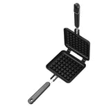 Household Kitchen Gas NOn Stick Waffle Maker Pan Mould Mold Press Plate Cooking Baking Tool