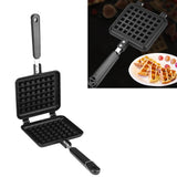 Household Kitchen Gas NOn Stick Waffle Maker Pan Mould Mold Press Plate Cooking Baking Tool