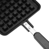 Household Kitchen Gas NOn Stick Waffle Maker Pan Mould Mold Press Plate Cooking Baking Tool - Extra Image