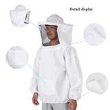 Professional Beekeeping Protective Jacket Suit Bee Keeping Beekeeper Equipment - Front View