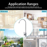 1/4'' zinc alloy Kitchen Sink Faucet Tap Chrome Reverse Osmosis RO Drinking Water Filter