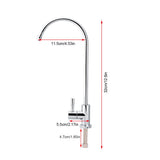 1/4'' zinc alloy Kitchen Sink Faucet Tap Chrome Reverse Osmosis RO Drinking Water Filter