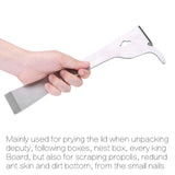 Stainless Steel Scraping Knife Scraper Beekeeper Tool Beekeeping Equipment - Side View