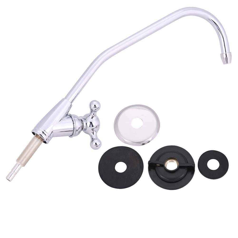 1/4'' Zinc Alloy Kitchen Faucet Tap Chrome Reverse Osmosis RO Drinking Water Filter