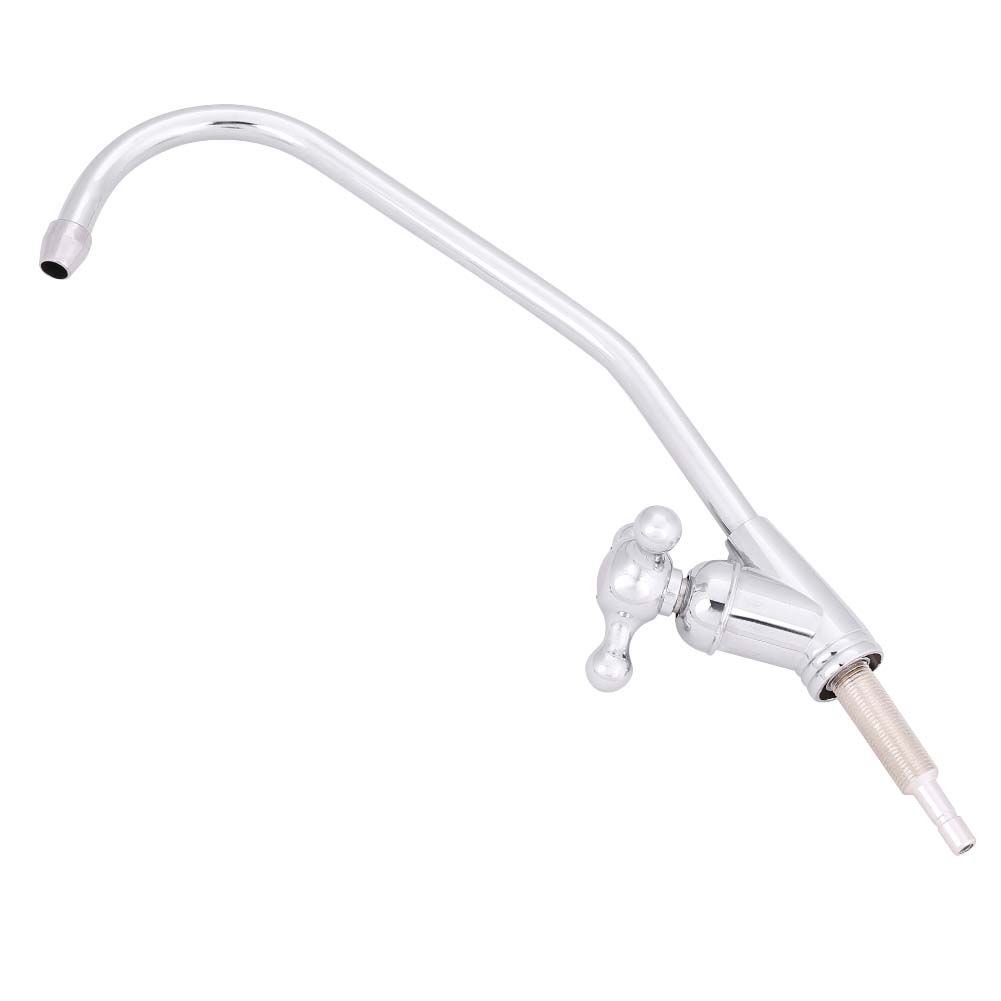 1/4'' Zinc Alloy Kitchen Faucet Tap Chrome Reverse Osmosis RO Drinking Water Filter