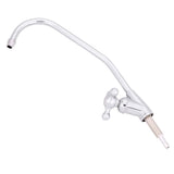 1/4'' Zinc Alloy Kitchen Faucet Tap Chrome Reverse Osmosis RO Drinking Water Filter - Rear View