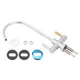 1/4'' Double Holes Sink Faucet Tap Chrome Reverse Osmosis RO Drinking Water Filter
