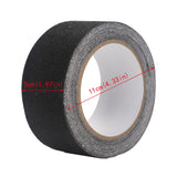 5M*5cm PVC NOn Slip Anti Skid Adhesive Tape for Stair Step Floor Safety Decoration (Black)
