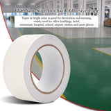 5M*5cm PVC NOn Slip Anti Skid Adhesive Tape for Stair Step Floor Safety Decor (Transparent)