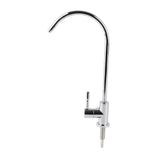 1/4'' Zinc Alloy Kitchen Faucet Tap Chrome Reverse Osmosis RO Drinking Water Filter - Front View