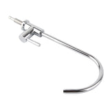 1/4'' Zinc Alloy Kitchen Faucet Tap Chrome Reverse Osmosis RO Drinking Water Filter - Low Angle