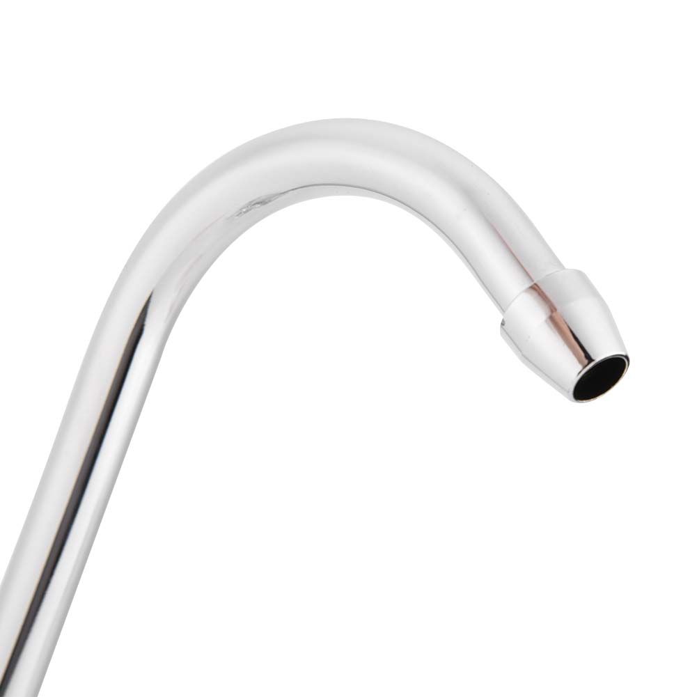 1/4'' Zinc Alloy Kitchen Double Head Faucet Tap Chrome Reverse Osmosis RO Drinking Water Filter