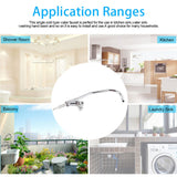 1/4'' Zinc Alloy Kitchen Faucet Tap Chrome Reverse Osmosis RO Drinking Water Filter