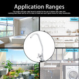 1/4'' Zinc Alloy Kitchen Faucet Tap Chrome Reverse Osmosis RO Drinking Water Filter