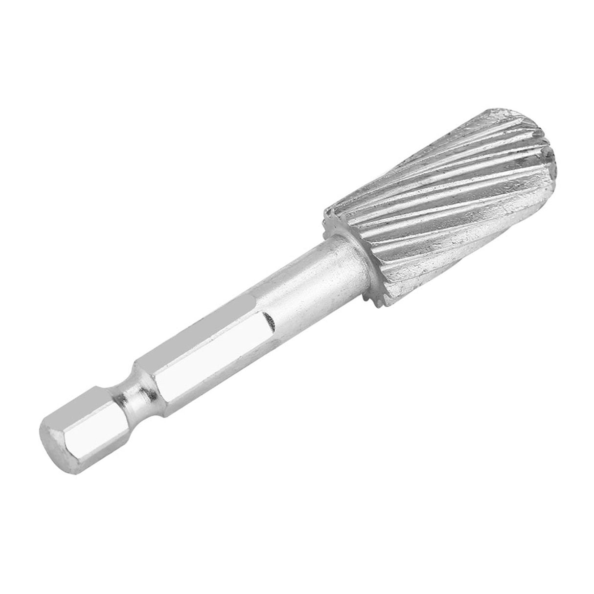 5pcs 1/4inch Hex Shank High Speed Steel Burrs Rotary Files Tools for Aluminum and Iron Hardware