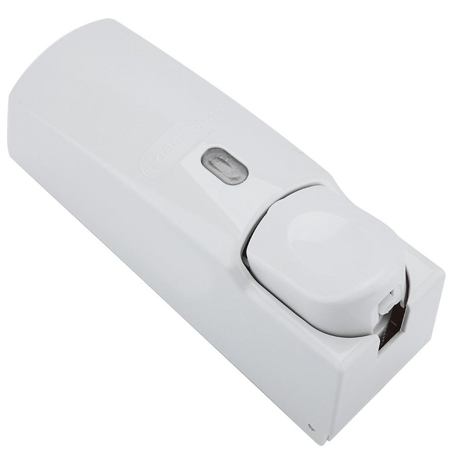 600ml Wall Mounted Manual Foam Soap Liquid Dispenser Lotion Box for Bathroom Kitchen (White)
