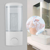 500ml Bathroom Hotel Wall Mounted Plastic Soap Liquid Shampoo Lotion Manual Dispenser