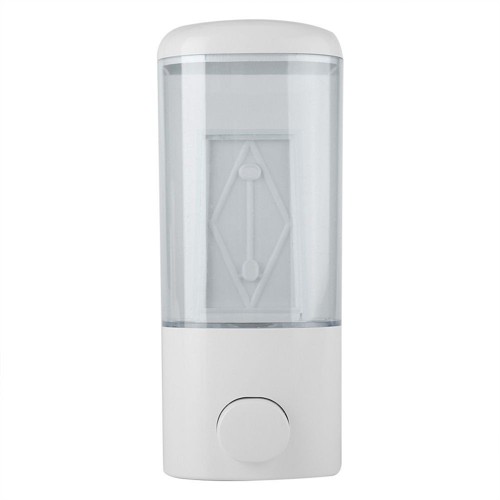 500ml Bathroom Hotel Wall Mounted Plastic Soap Liquid Shampoo Lotion Manual Dispenser