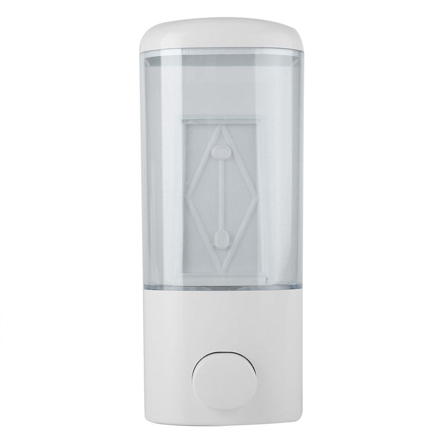 500ml Bathroom Hotel Wall Mounted Plastic Soap Liquid Shampoo Lotion Manual Dispenser