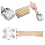 Uncapping Needle Roller Bee Honey Comb Extracting Beekeeping Beekeeper Equipment Tool