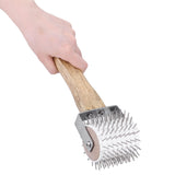 Uncapping Needle Roller Bee Honey Comb Extracting Beekeeping Beekeeper Equipment Tool