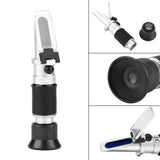 Portable Bee Tools Honey Refractometer 58-90% (sugar content) Honey Concentration Meter - Top-Down View