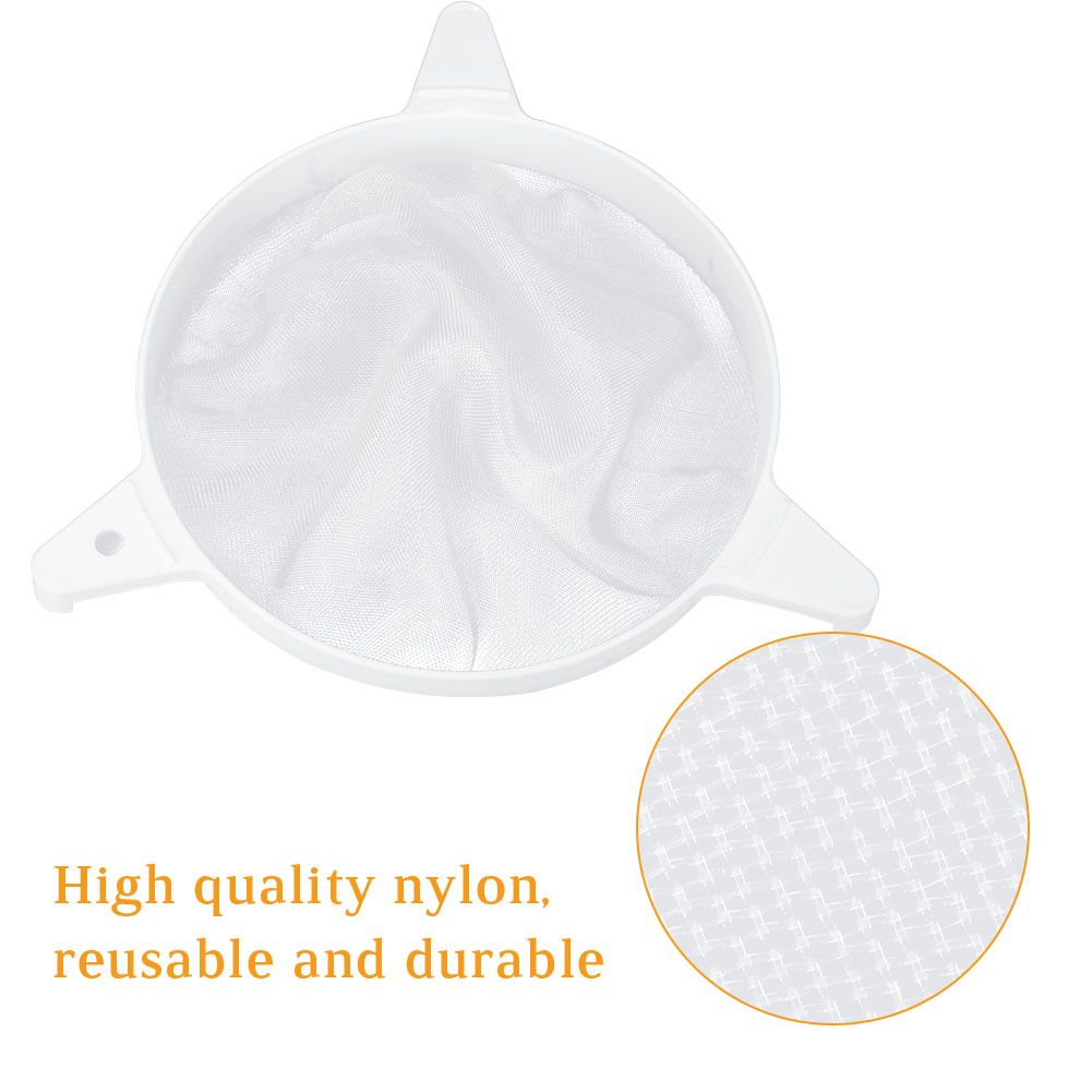 Honey Strainer Double Sieve Extractor Filter Mesh Beekeeping Equipment Beekeeper Tool