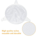 Honey Strainer Double Sieve Extractor Filter Mesh Beekeeping Equipment Beekeeper Tool - Side View
