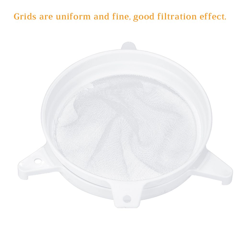 Honey Strainer Double Sieve Extractor Filter Mesh Beekeeping Equipment Beekeeper Tool