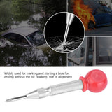 High Speed Steel Automatic Center Punch Spring Loaded Mechanism Marking Punching Tool (#4)