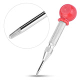 High Speed Steel Automatic Center Punch Spring Loaded Mechanism Marking Punching Tool (#4) - 45-Degree Angle