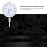 0-10mm Dial Indicator Gauge 0.01mm Accuracy Measuring Meter High Precision Instrument Tool