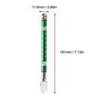 Portable Handheld Wheel Type Glass Cutter with NOn slip Handle for 3~15mm Glass Cutting(Green)