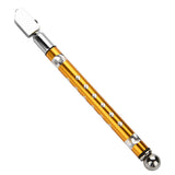 Portable Handheld Wheel Type Glass Cutter with NOn slip Handle for 3~15mm Glass Cutting(Golden) - Close-Up Angle