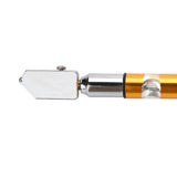 Portable Handheld Wheel Type Glass Cutter with NOn slip Handle for 3~15mm Glass Cutting(Golden) - Extra Image