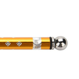Portable Handheld Wheel Type Glass Cutter with NOn slip Handle for 3~15mm Glass Cutting(Golden)