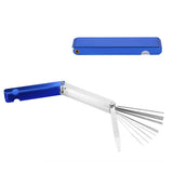 Motorcycle Carburetor Jet Gas Welding Nozzle Cleaner Kit with Storage Box
