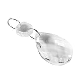 10Pcs Clear Glass Crystal Prisms Chandelier Pendant Light Lamp Part Drops DIY Accessories
