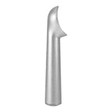 Portable Metal NOn stick Anti feeze Ice Cream Scoop Spoon Kitchen Tool (Matte Silver) - Side View