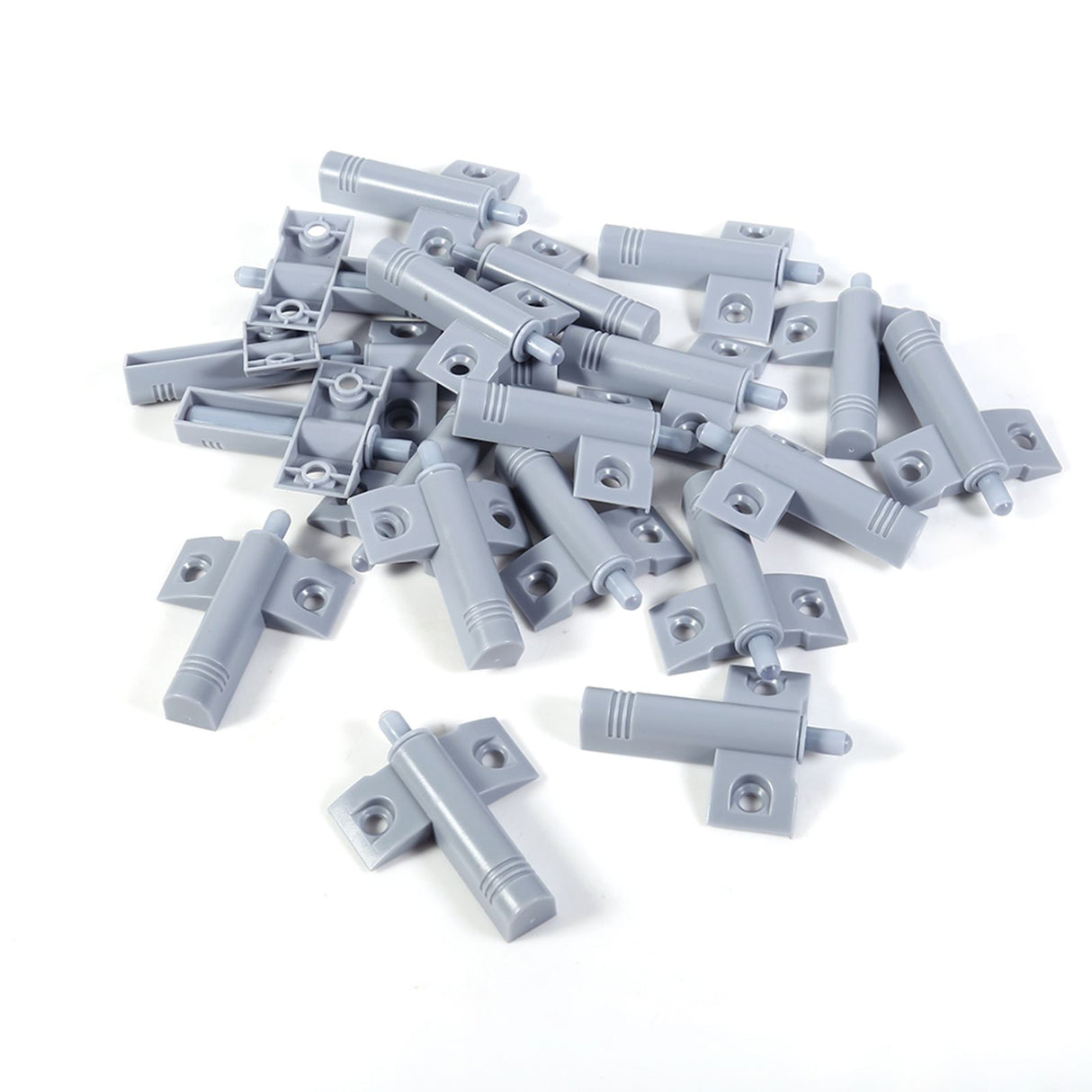 20Pcs/Lot Kitchen Cabinet Door Stop Drawer Soft Quiet Close Closer Damper Buffers Gray/White