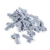 20Pcs/Lot Kitchen Cabinet Door Stop Drawer Soft Quiet Close Closer Damper Buffers Gray/White